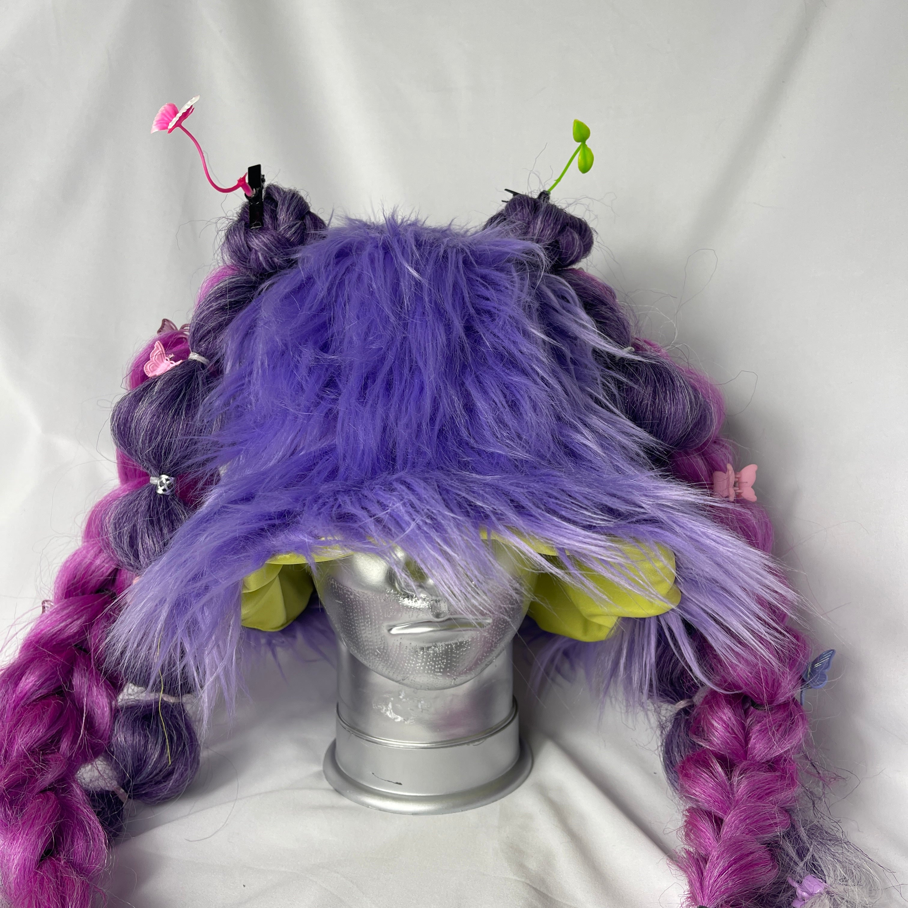 Ultraviolet Fantasy Fur Bucket Hat