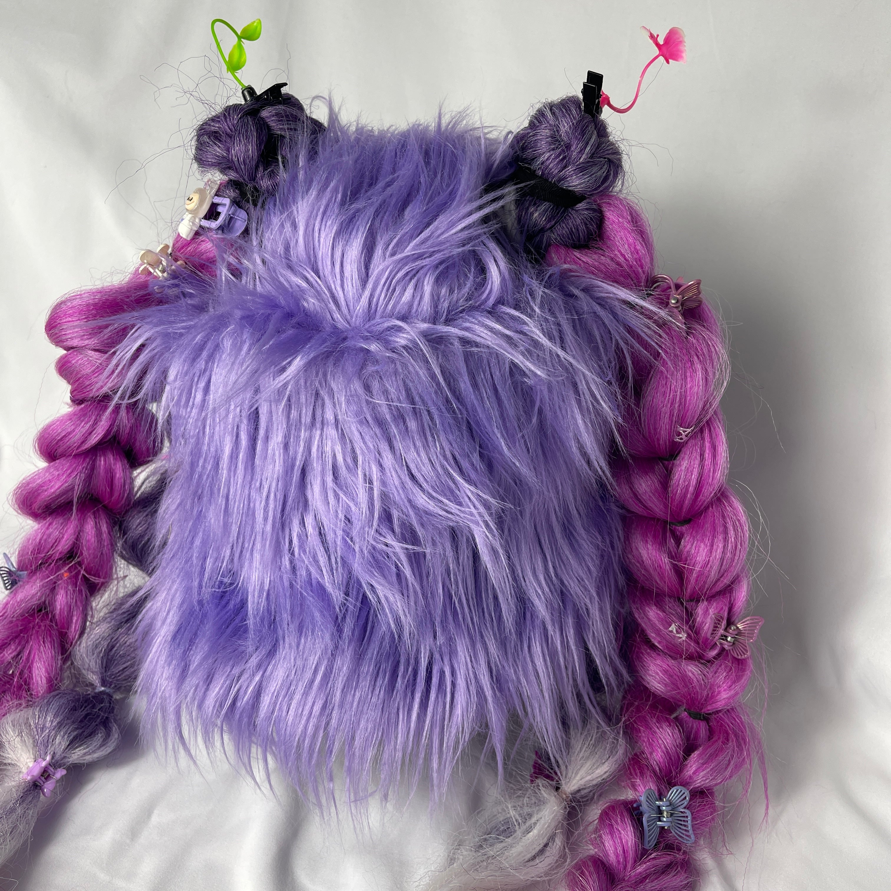 Ultraviolet Fantasy Fur Bucket Hat