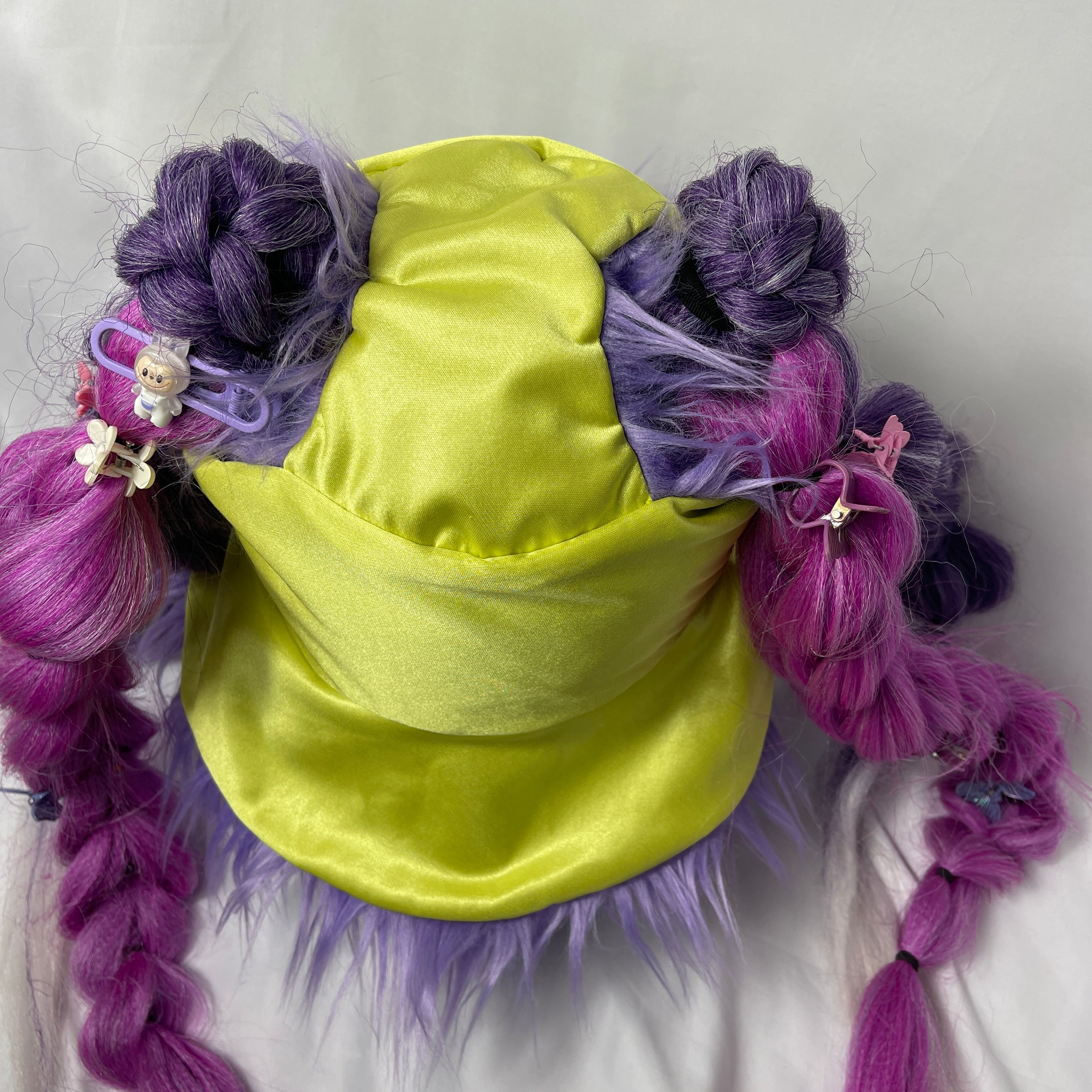 Ultraviolet Fantasy Fur Bucket Hat