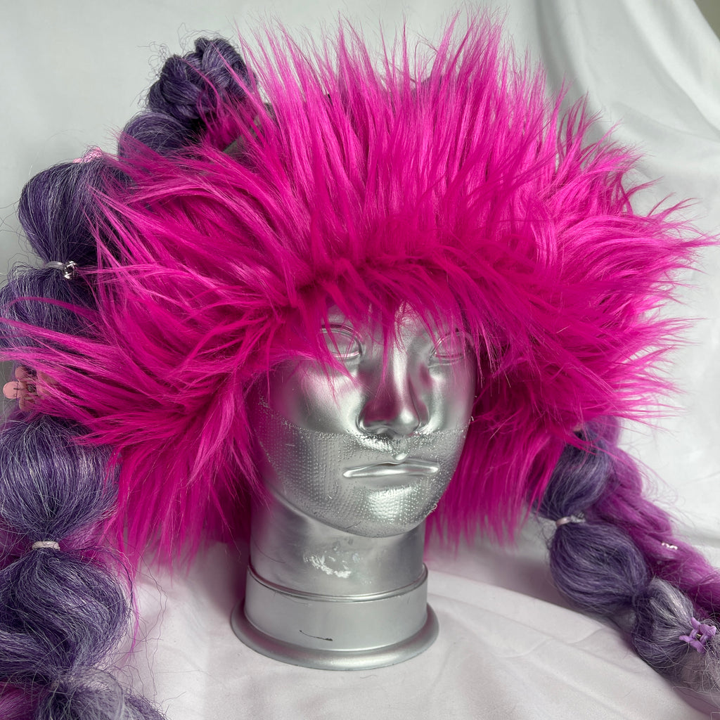 Fuchsia Flex Fur Bucket