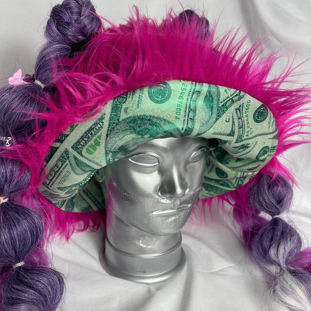 Fuchsia Flex Fur Bucket