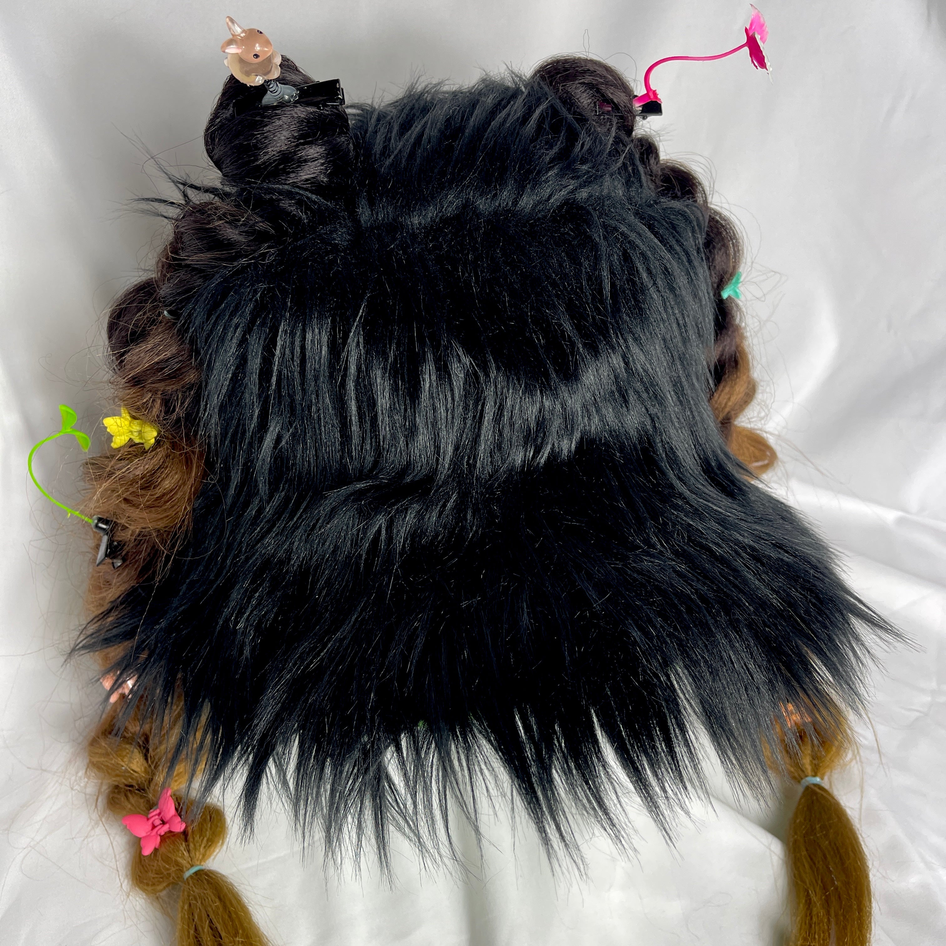 Neon Noir Fur Bucket