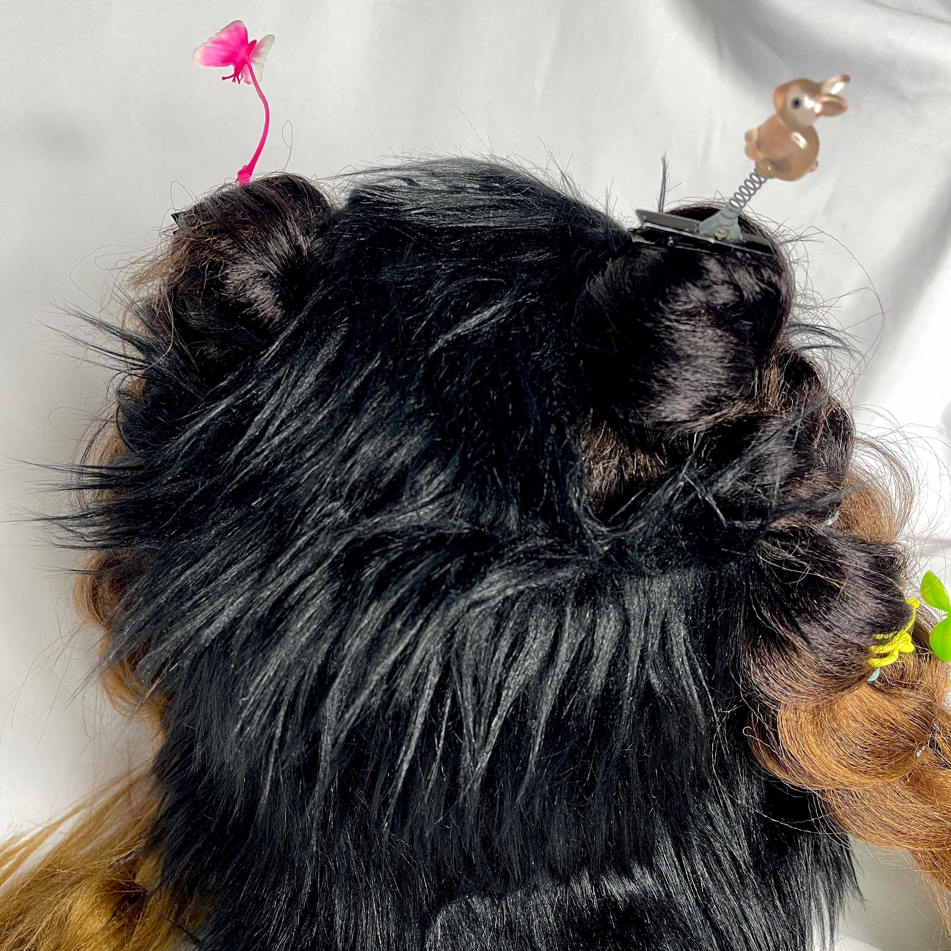 Neon Noir Fur Bucket