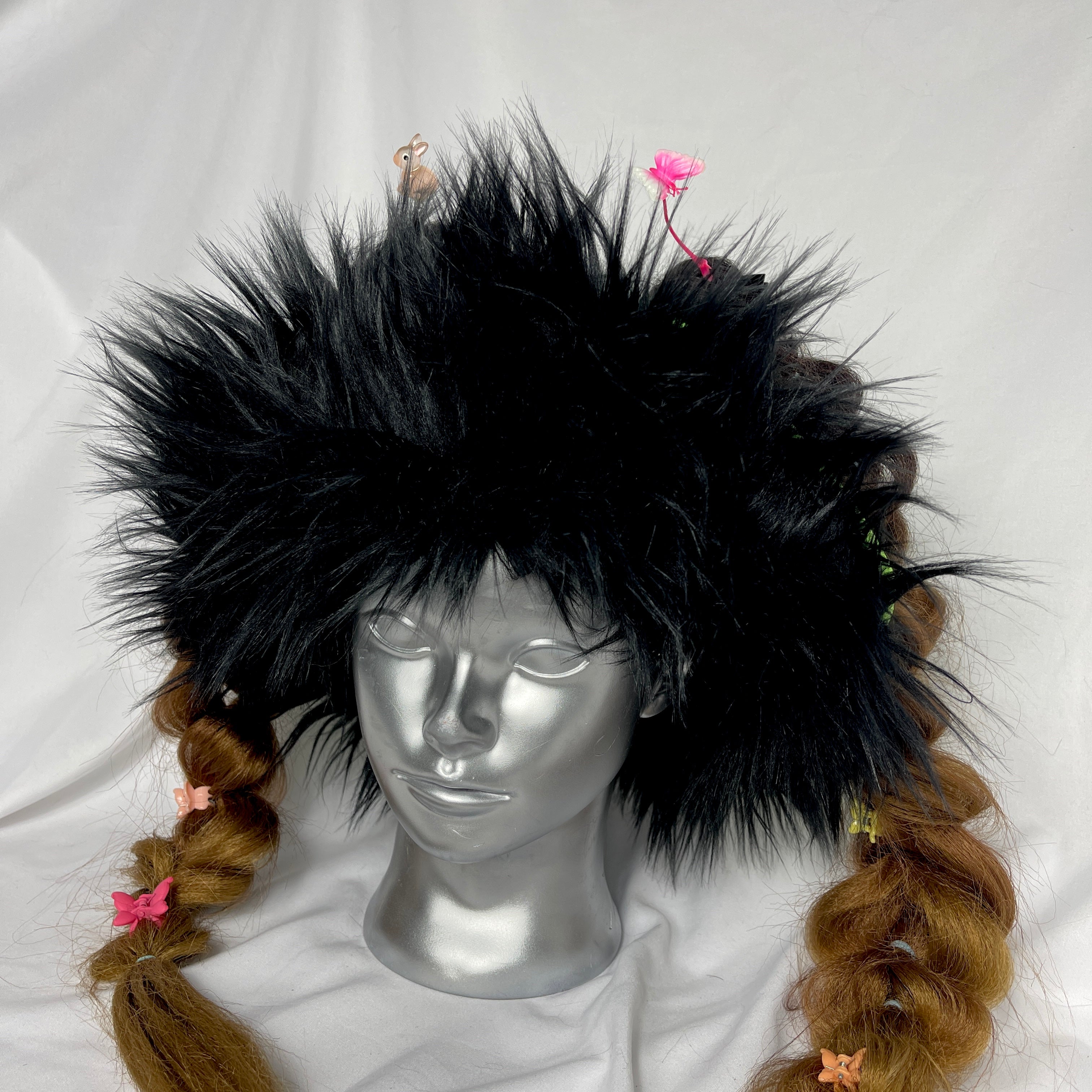 Neon Noir Fur Bucket