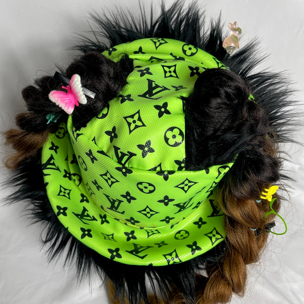 Neon Noir Fur Bucket